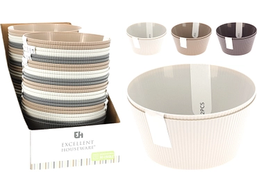 Set de bols EVA polypropylène brun Set de bols EVA polypropylène brun