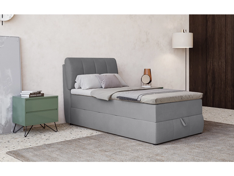 Kastenbett COOPER II grau