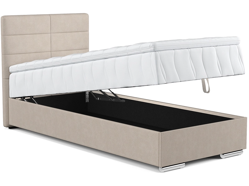 Kastenbett BEN II beige