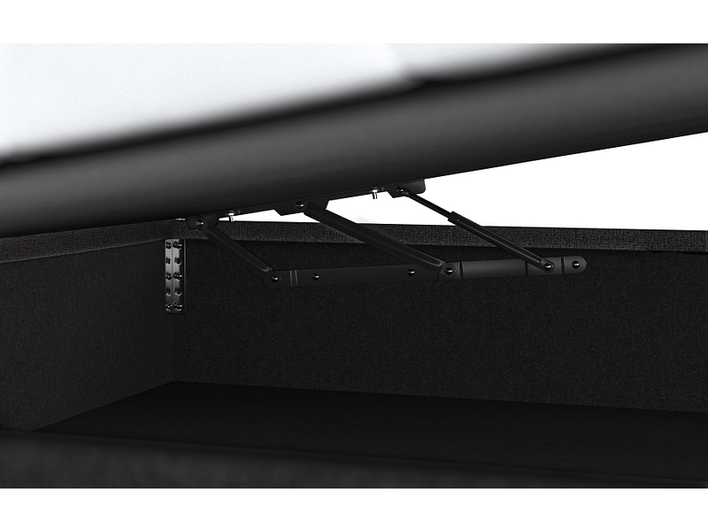 Kastenbett BEN II schwarz Kastenbett BEN II schwarz