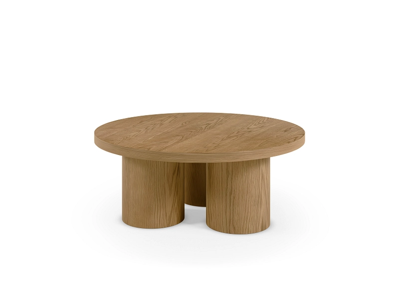 Tavolino MOME ARANCHA 100x100x40cm quercia