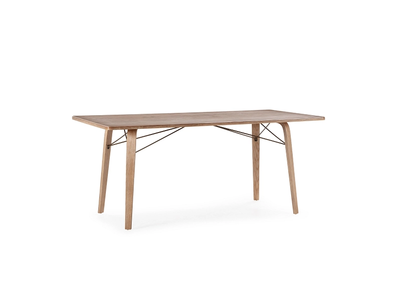 Tavolo MOME LUJAN 180x90x76cm quercia sbiancata