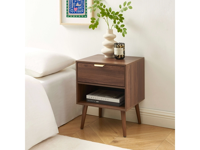 Set di 2 comodini BAÏTA JEANNE 1 cassetto