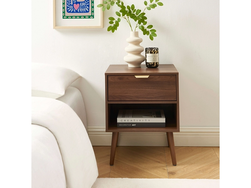 Set di 2 comodini BAÏTA JEANNE 1 cassetto