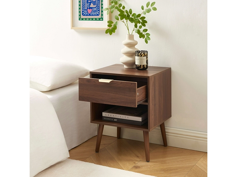 Set di 2 comodini BAÏTA JEANNE 1 cassetto