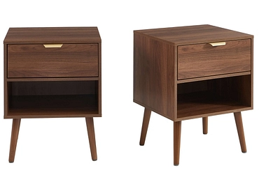 2 Nachttische-Set BAÏTA JEANNE 1 Schublade