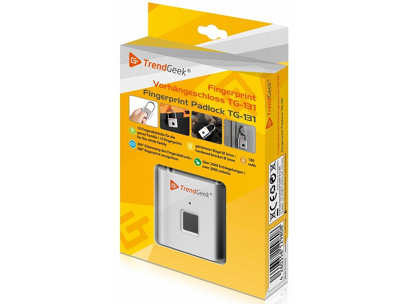 TRENDGEEK Vorhängeschloss
