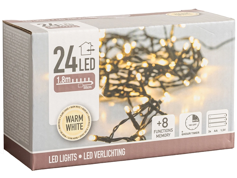 Guirlande lumineuse HOLY Noir Guirlande lumineuse HOLY Noir