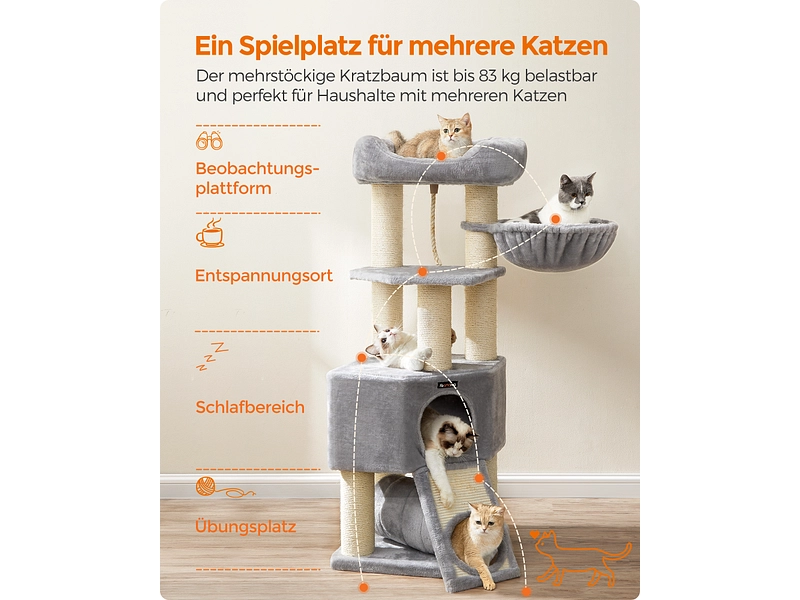 Albero tiragraffi per gatti FEANDREA