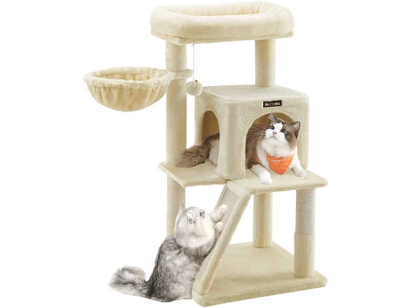 Arbre à chat FEANDREA Panneau de particules beige