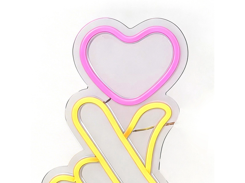 Lampe à poser LED multicolore MINI LOVE
