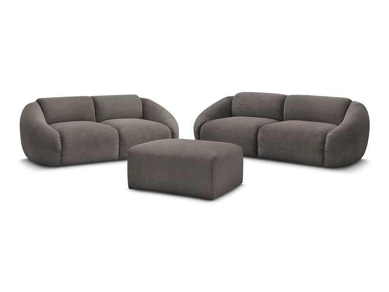 BOBOCHIC 2er + 3er Sofa TINA