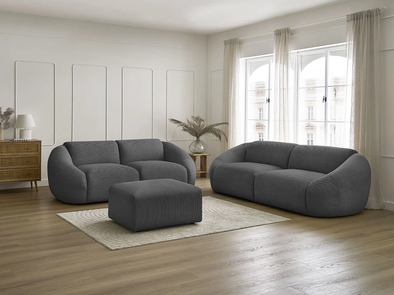 BOBOCHIC 2er + 3er Sofa TINA