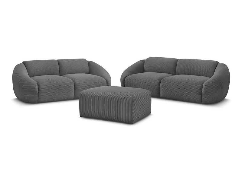 BOBOCHIC 2er + 3er Sofa TINA