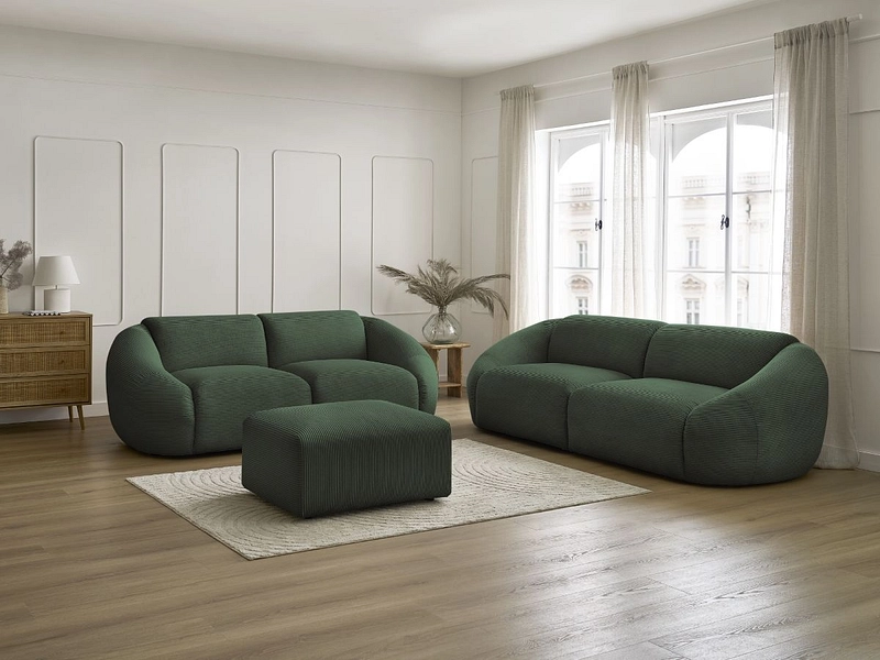 BOBOCHIC 2er + 3er Sofa TINA