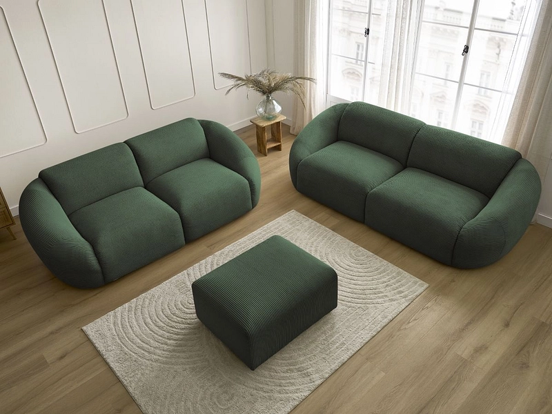 BOBOCHIC 2er + 3er Sofa TINA