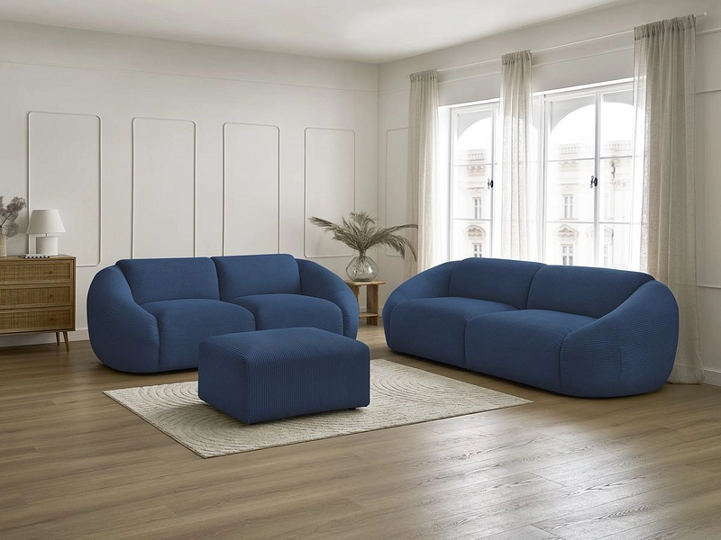 BOBOCHIC 2er + 3er Sofa TINA