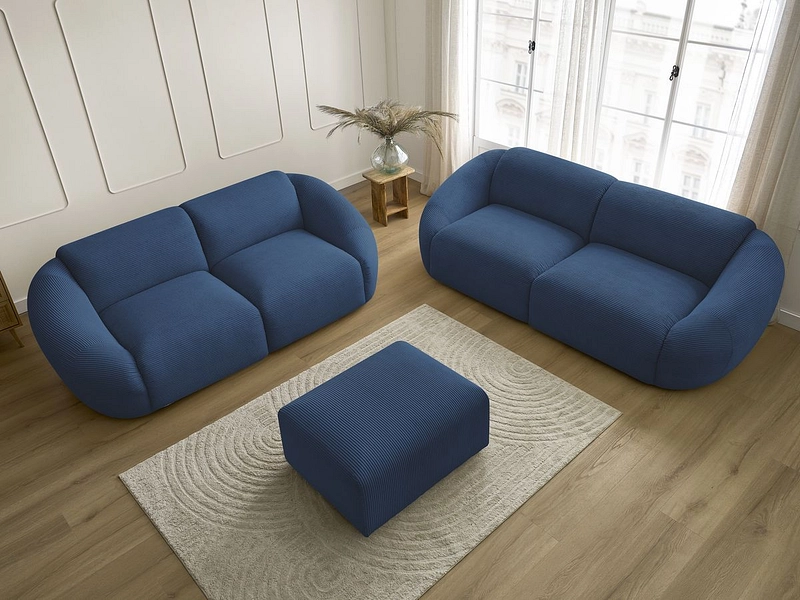 BOBOCHIC 2er + 3er Sofa TINA