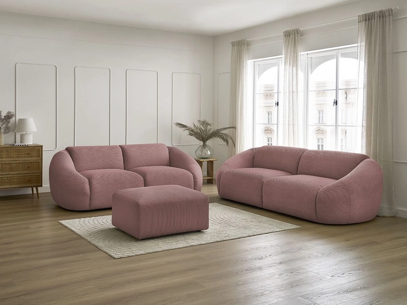 BOBOCHIC 2er + 3er Sofa TINA