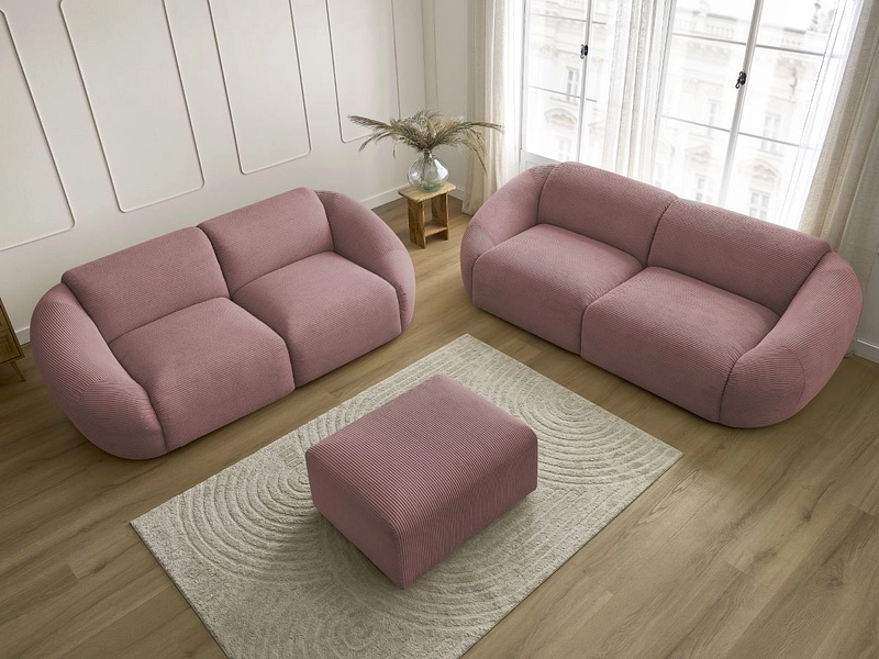 BOBOCHIC 2er + 3er Sofa TINA