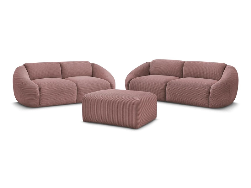 BOBOCHIC 2er + 3er Sofa TINA