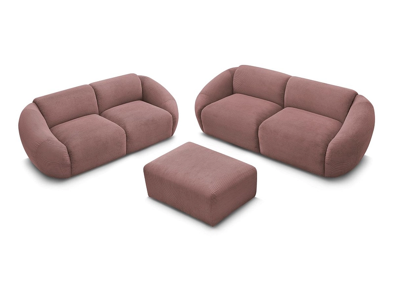 BOBOCHIC 2er + 3er Sofa TINA