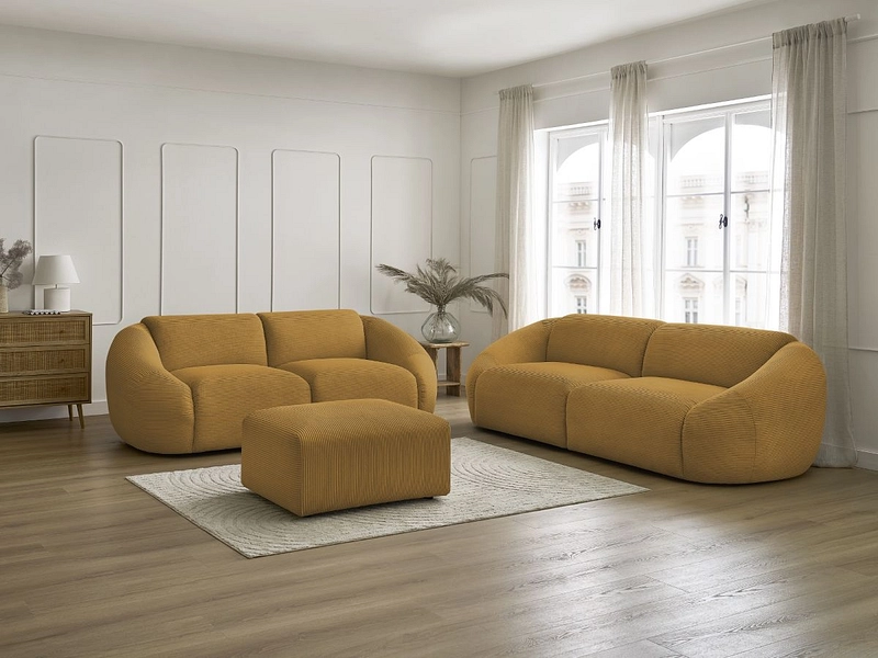 BOBOCHIC 2er + 3er Sofa TINA