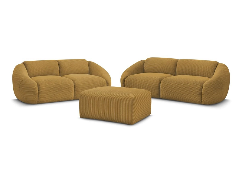 BOBOCHIC 2er + 3er Sofa TINA