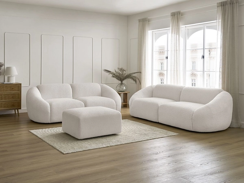 BOBOCHIC 2er + 3er Sofa TINA