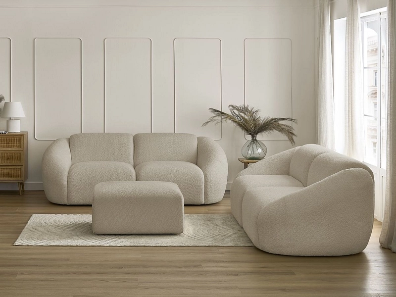 BOBOCHIC 2er + 3er Sofa TINA