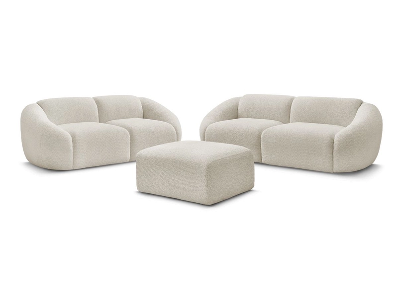 BOBOCHIC 2er + 3er Sofa TINA