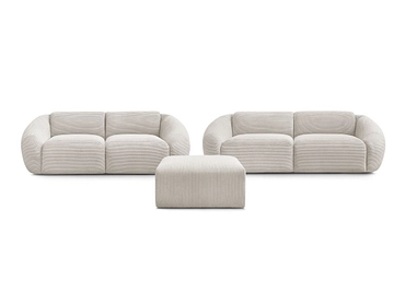 BOBOCHIC 2er + 3er Sofa TINA