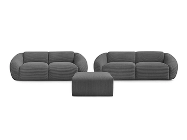 BOBOCHIC 2er + 3er Sofa TINA