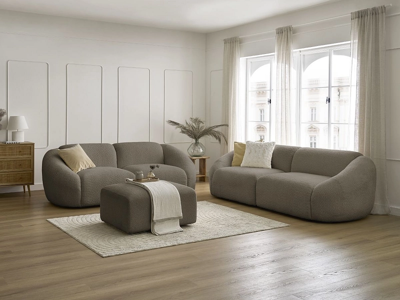 BOBOCHIC 2er + 3er Sofa TINA