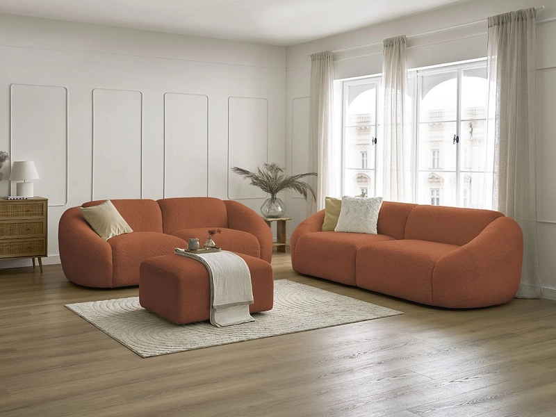 BOBOCHIC 2er + 3er Sofa TINA