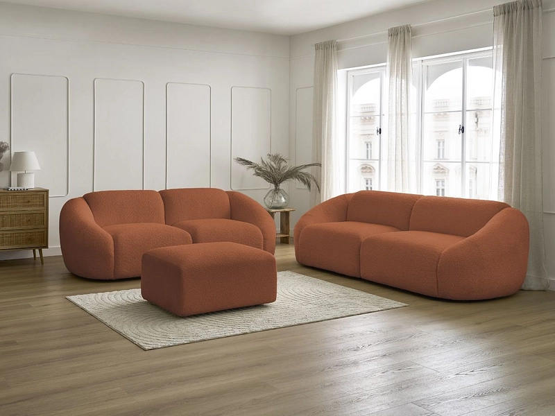 BOBOCHIC 2er + 3er Sofa TINA
