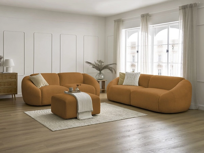 BOBOCHIC 2er + 3er Sofa TINA