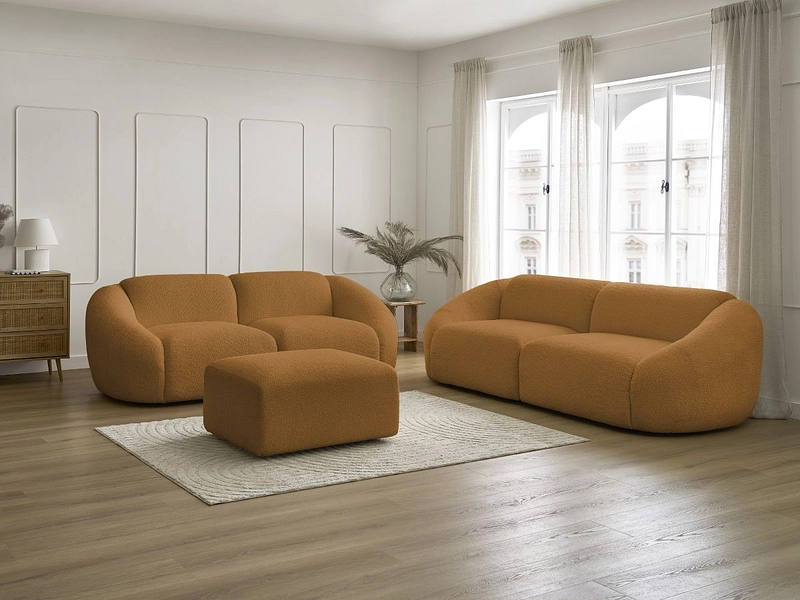 BOBOCHIC 2er + 3er Sofa TINA