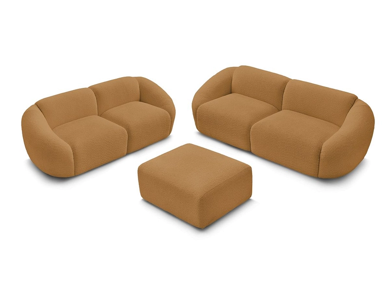 BOBOCHIC 2er + 3er Sofa TINA