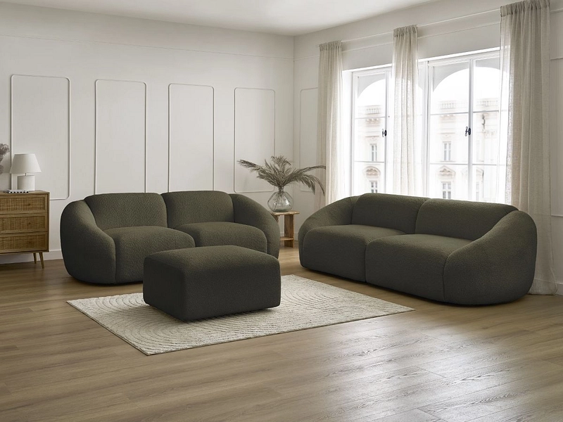 BOBOCHIC 2er + 3er Sofa TINA