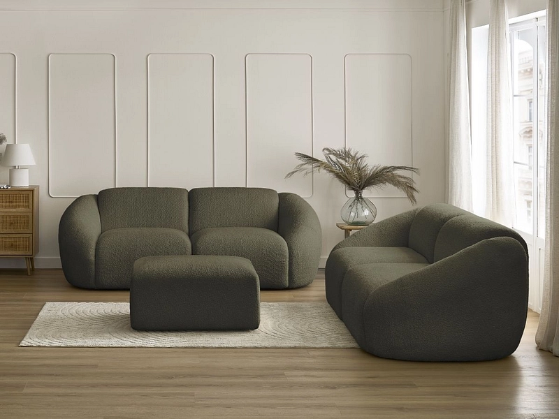 BOBOCHIC 2er + 3er Sofa TINA