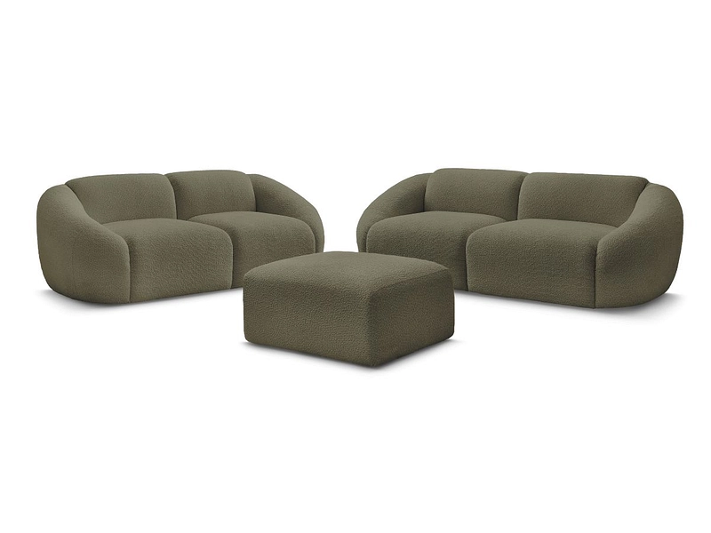 BOBOCHIC 2er + 3er Sofa TINA