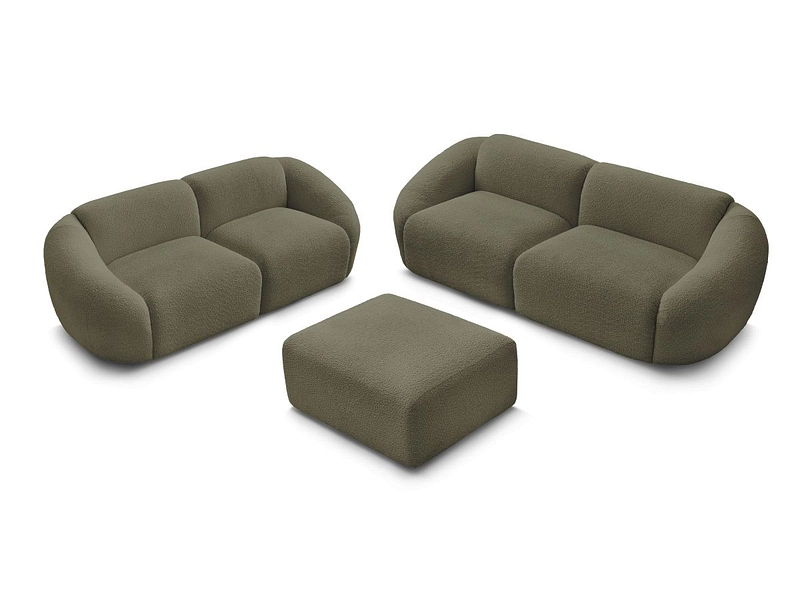 BOBOCHIC 2er + 3er Sofa TINA