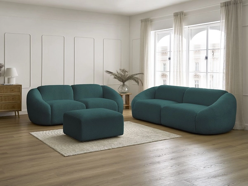 BOBOCHIC 2er + 3er Sofa TINA