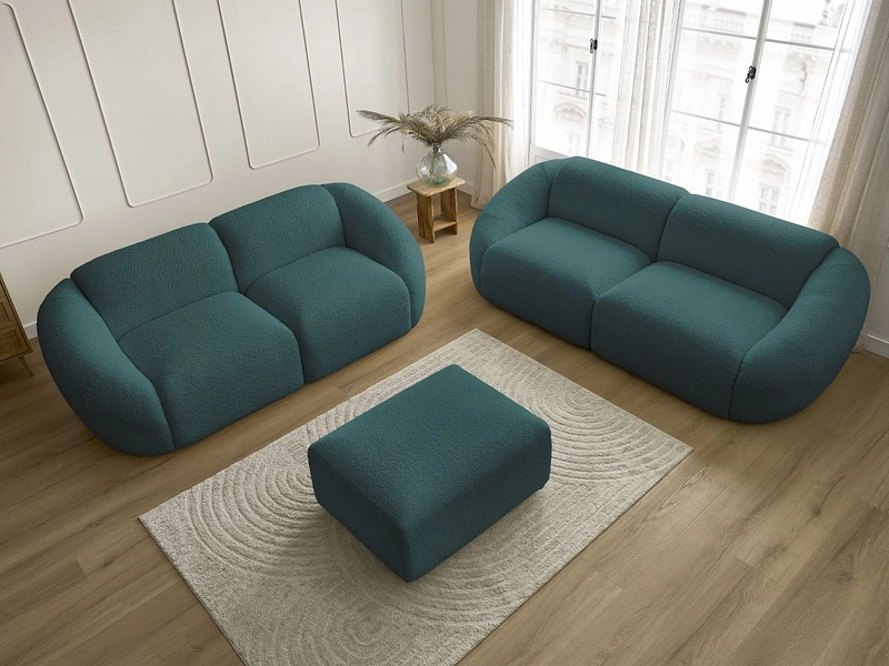 BOBOCHIC 2er + 3er Sofa TINA