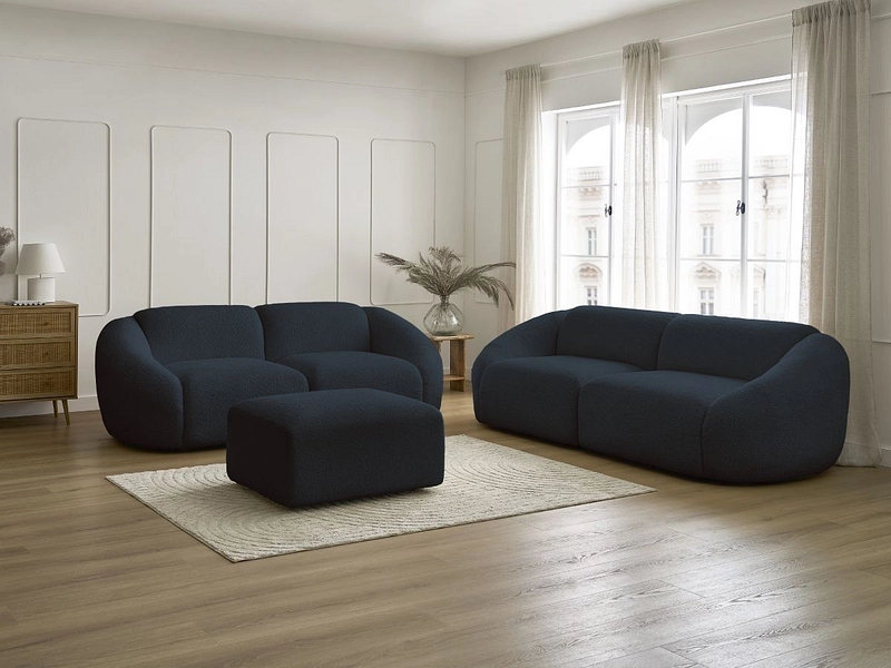 BOBOCHIC 2er + 3er Sofa TINA