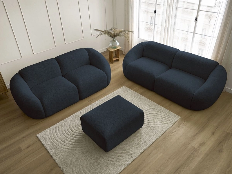 BOBOCHIC 2er + 3er Sofa TINA