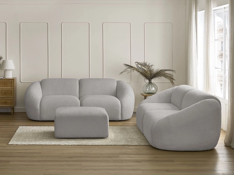 BOBOCHIC 2er + 3er Sofa TINA