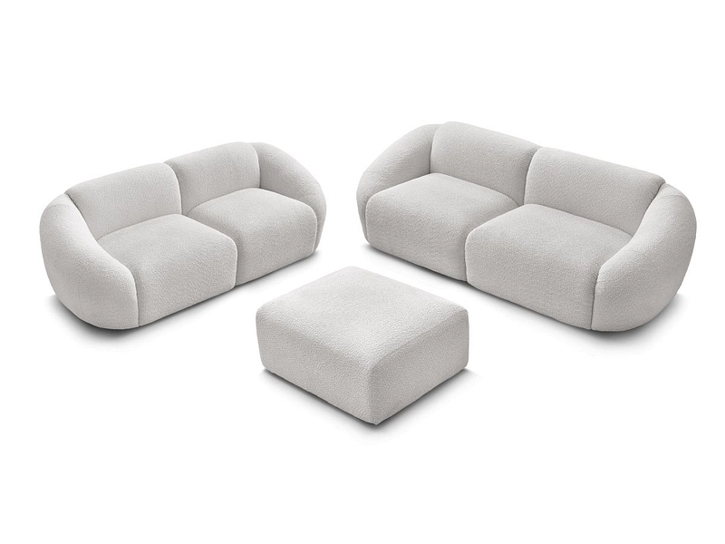 BOBOCHIC 2er + 3er Sofa TINA