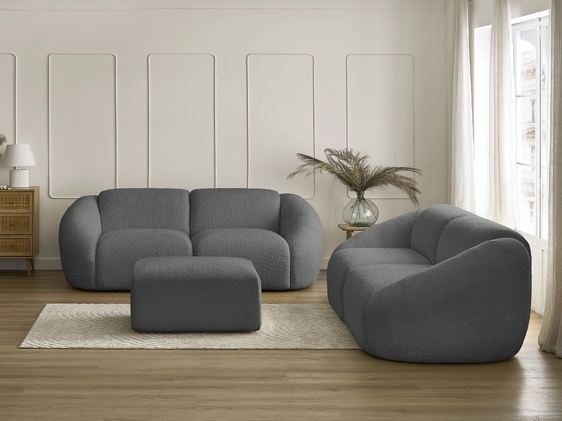 BOBOCHIC 2er + 3er Sofa TINA